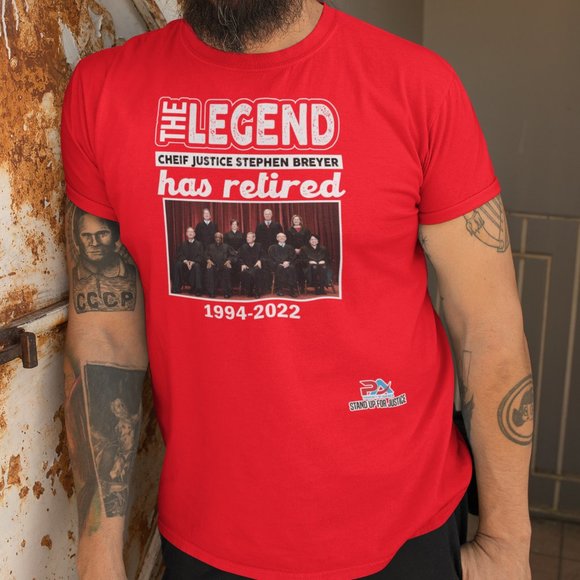 THE LEGEND HAS RETIRED/ SCOTUS STEPHEN BREYER - Picture 2 of 2